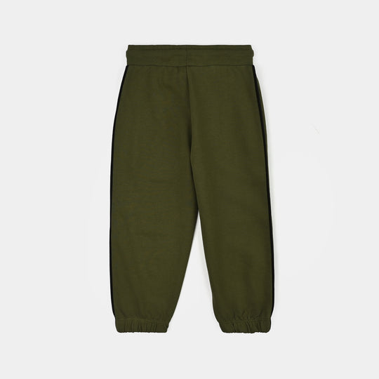 Boys Jersey/Terry 2 Piece Suit Sydney Harbour-GREEN