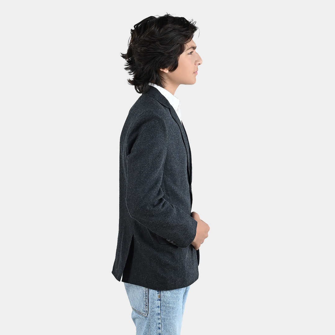 Boys Corduroy Blazer (Grey)