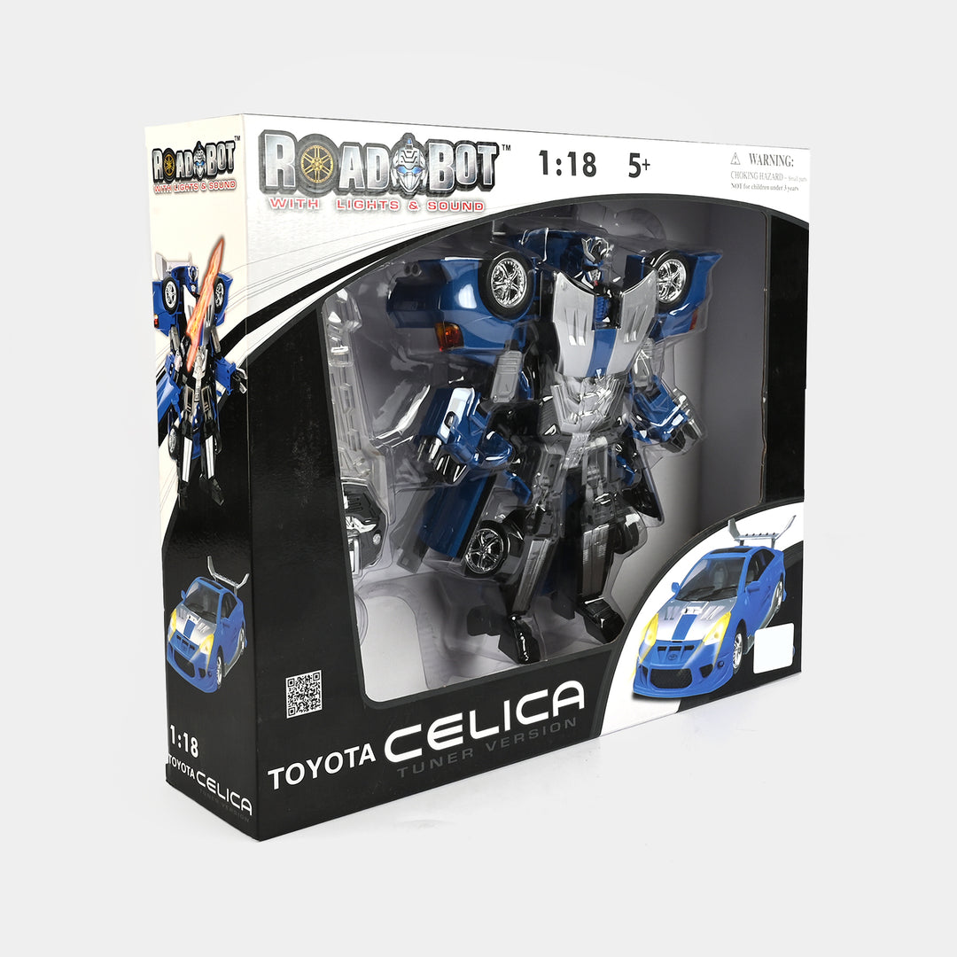 Electric Transformation Robo with Light & Sound