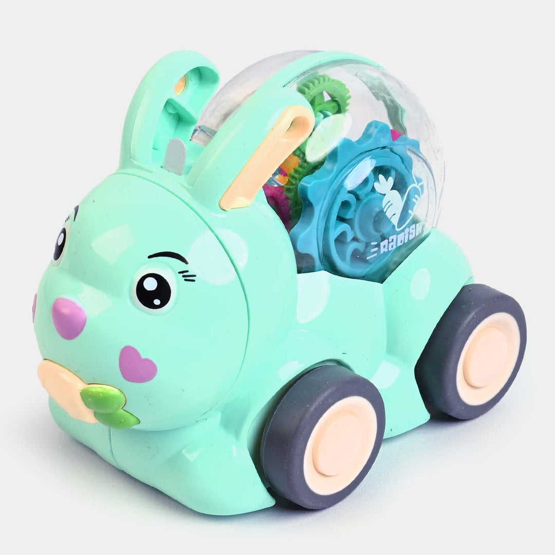Friction Gear Rabbit/Car For Kids