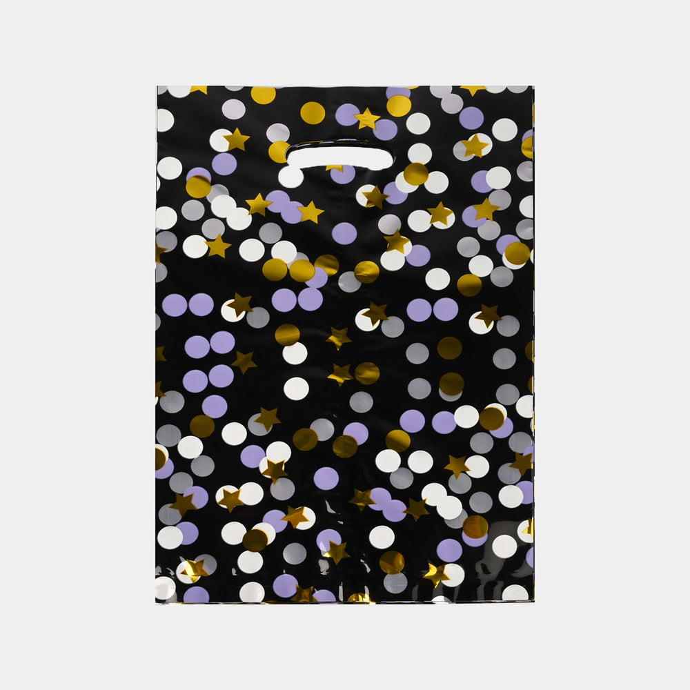 Fancy Goodie Bag 25x17Cm | BLACK