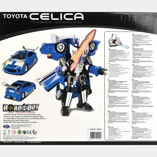 Electric Transformation Robo with Light & Sound