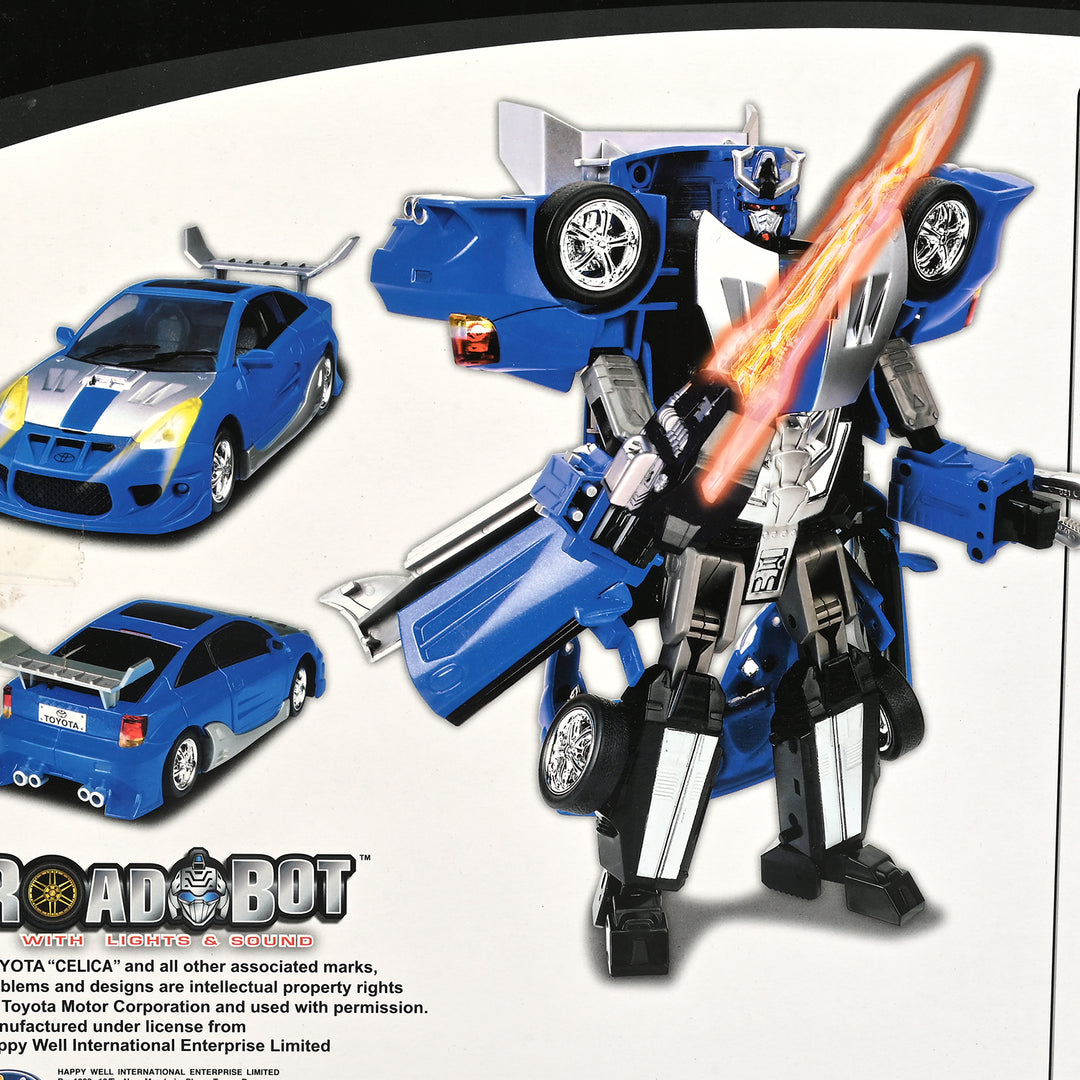 Electric Transformation Robo with Light & Sound