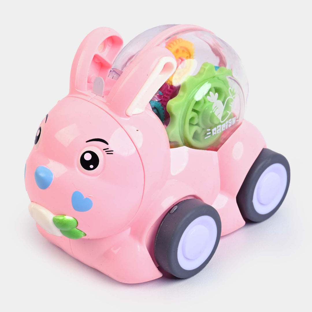 Friction Gear Rabbit/Car For Kids