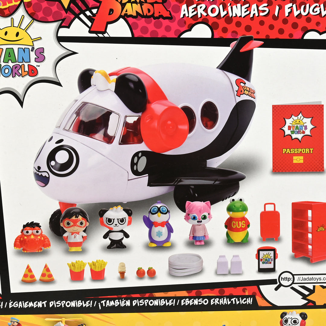 Combo Panda Airlines Airplane Play Set