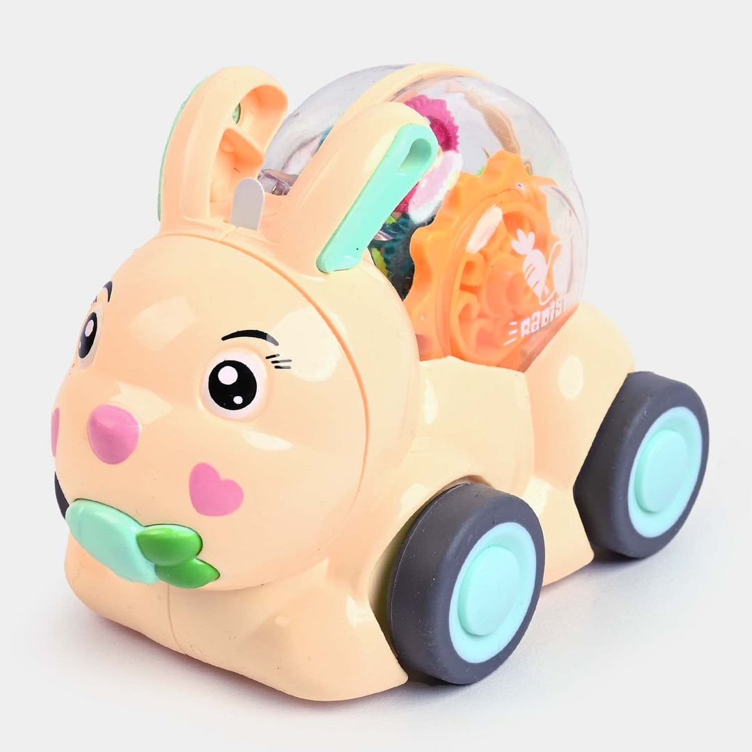 Friction Gear Rabbit/Car For Kids