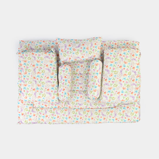 Baby Crib Set Cotton 7PCs