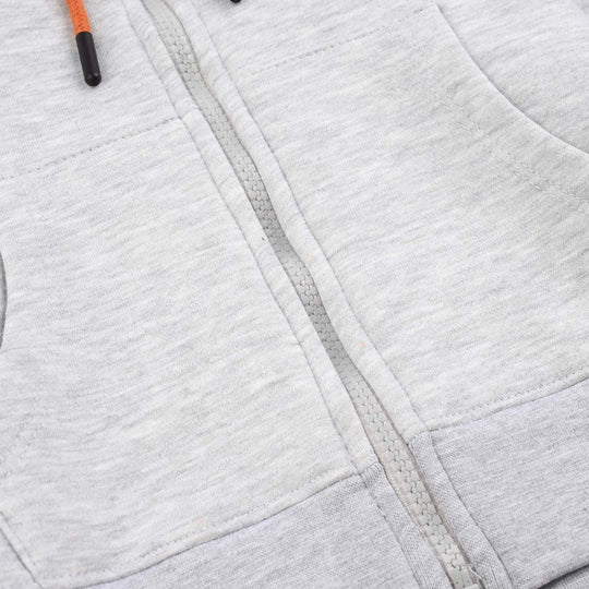 Boys Fleece 2 Piece Suit Ready To Hoop-Htr Grey