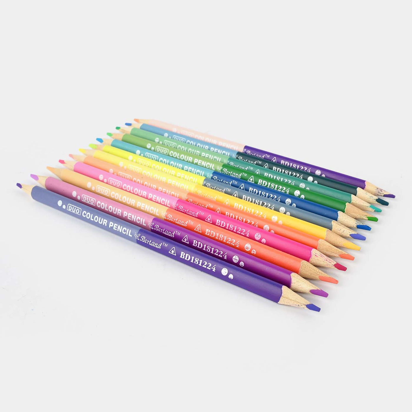 Double Sided Color Pencil Jumbo 12*24 For Kids