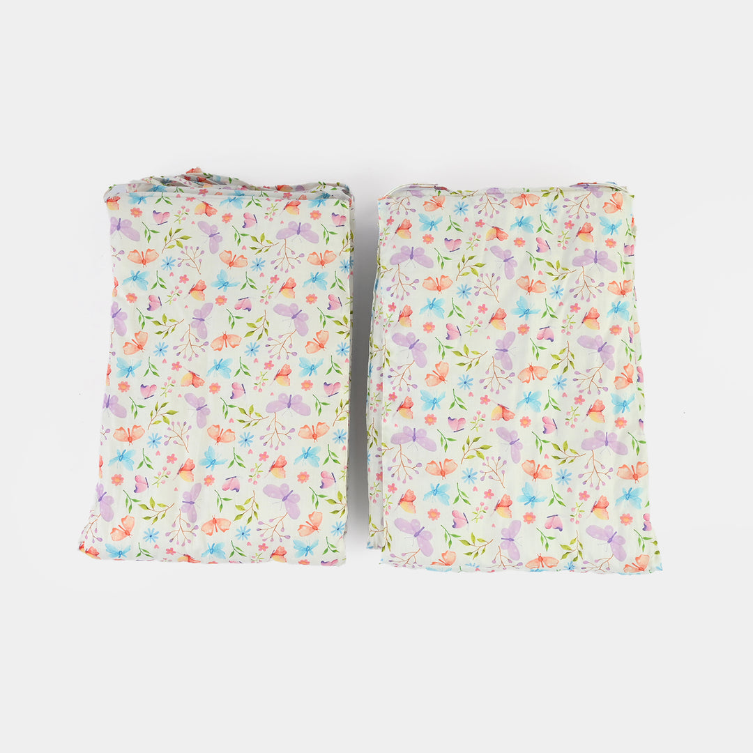 Baby Crib Set Cotton 7PCs