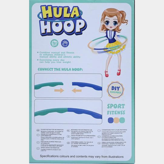 DIY Assemble Sports Fitness Hula Hoop