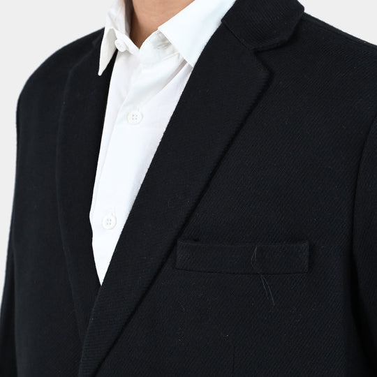 Boys Corduroy Blazer - BLACK