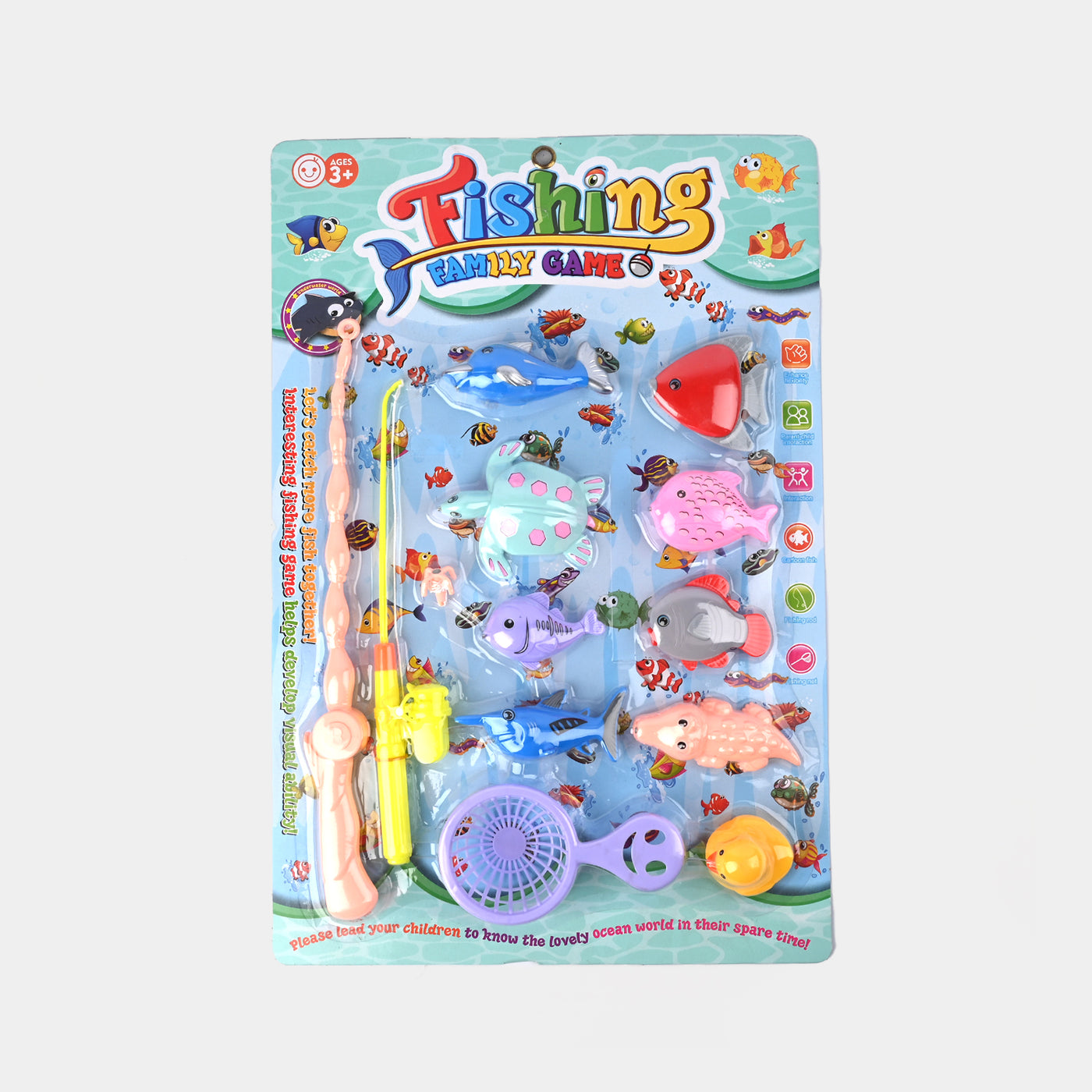 Fishing Family Game For Kids