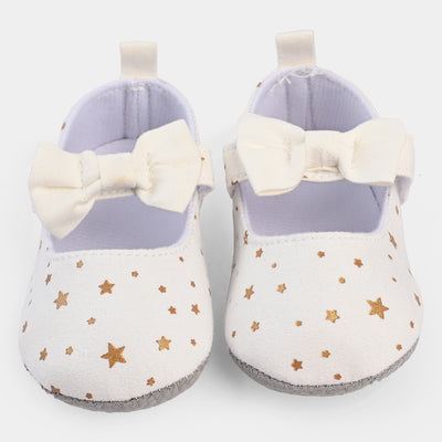 Baby Girl Shoes B190-White