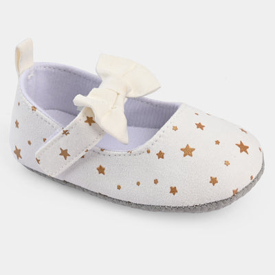 Baby Girl Shoes B190-White