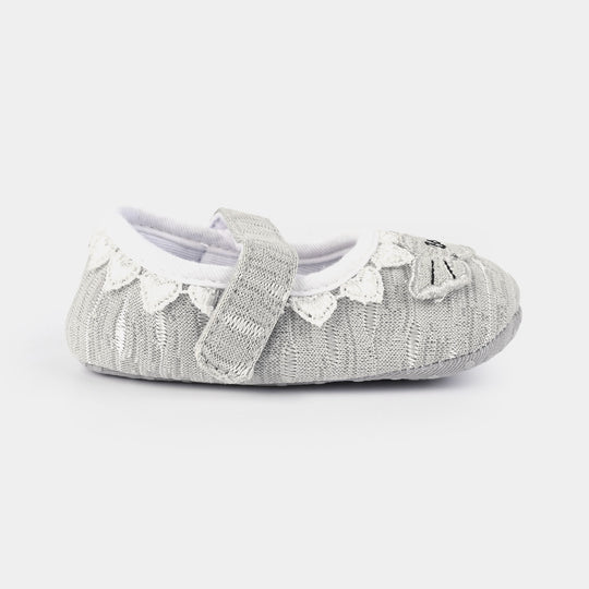 Baby Girls Shoes B294-GREY