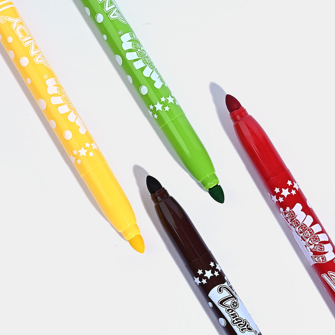 Washable Marker 06Pcs