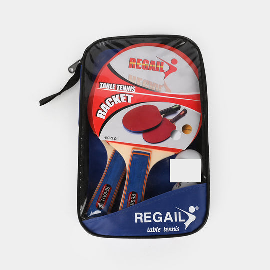 Table Tennis Racket Pair With 3 Balls for Kids