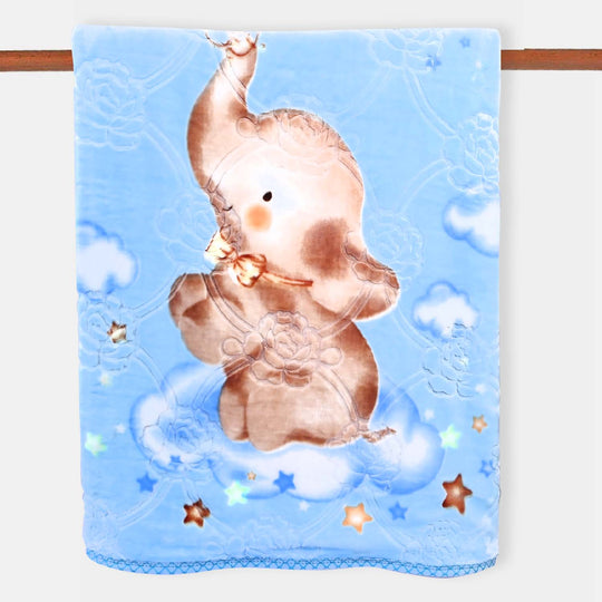 Baby Blanket Gold Silk Kids (100x140) SKY BLUE