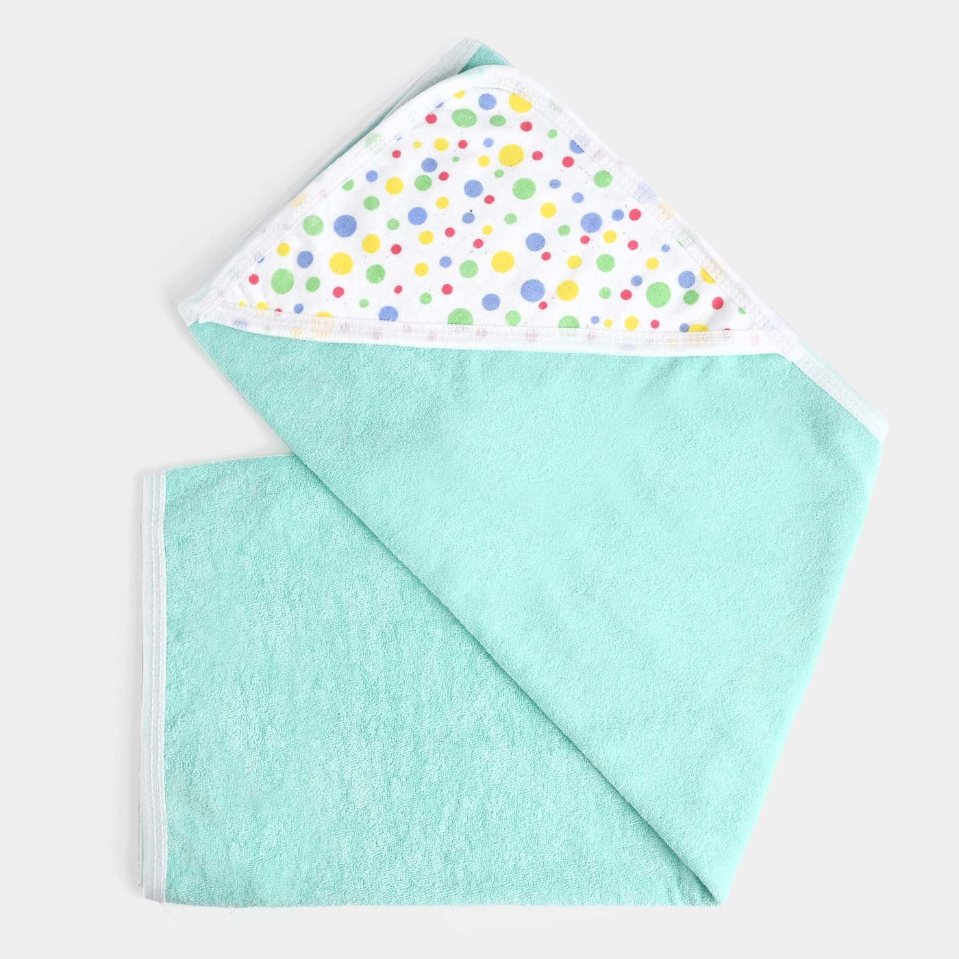 Hooded Baby Bath Towel | Single Ply