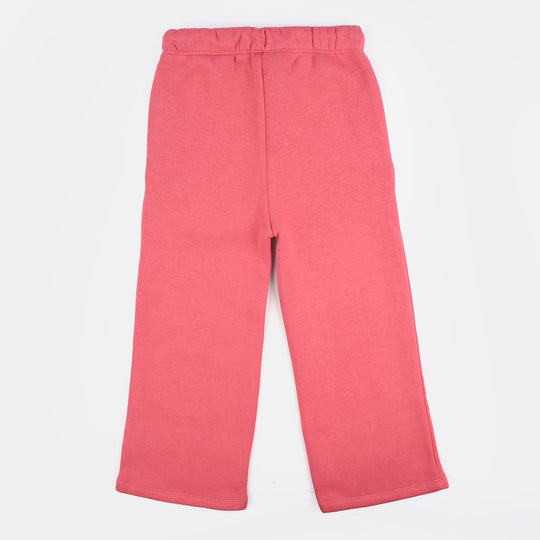 Girls Fleece Culotte Basic-Rose