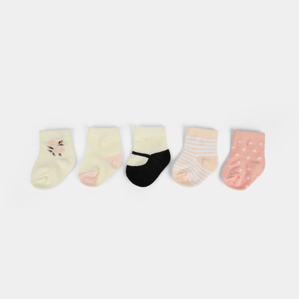 Baby Girl Socks & Headband Set