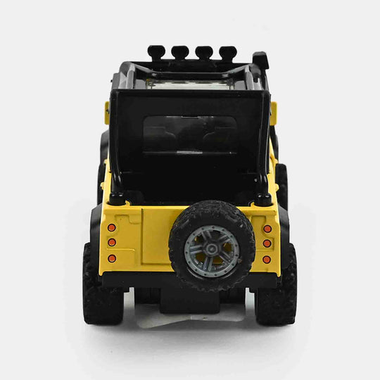 Die Cast Model Car With Sound & Light For Kids