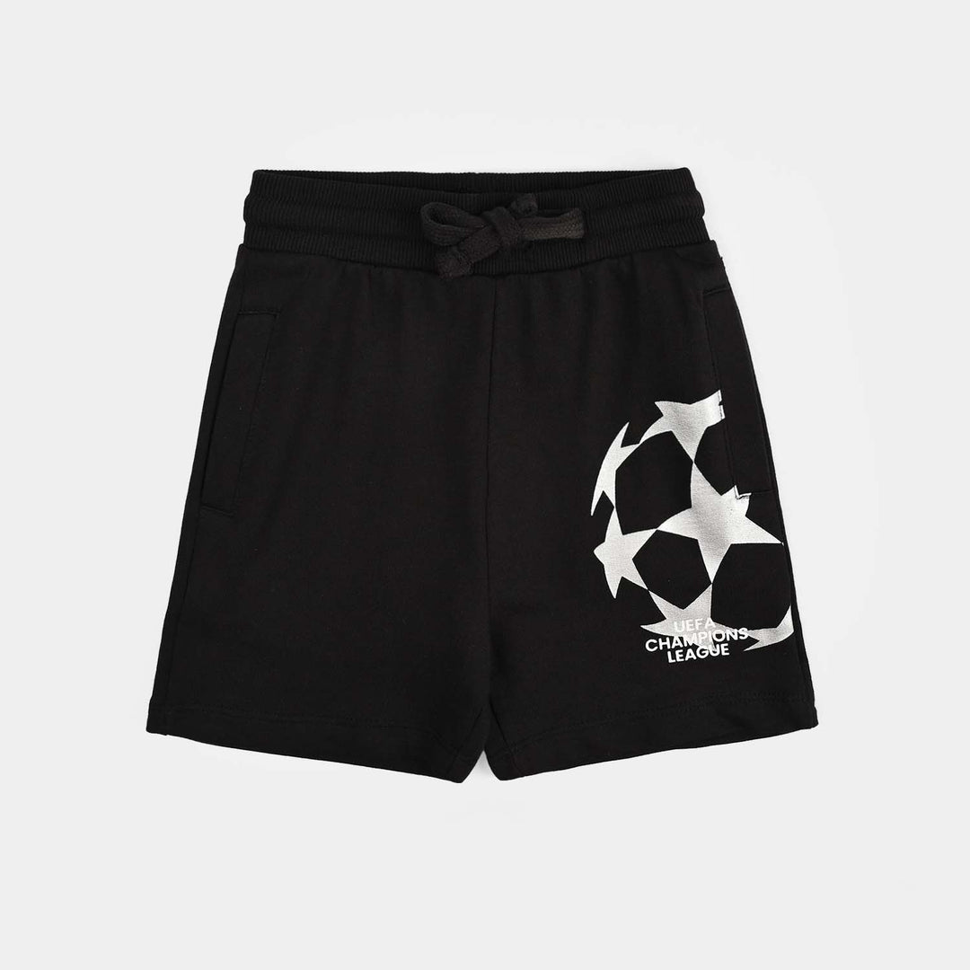 Boys Jersey/Terry 2 Piece Suit Champions League-White/Black