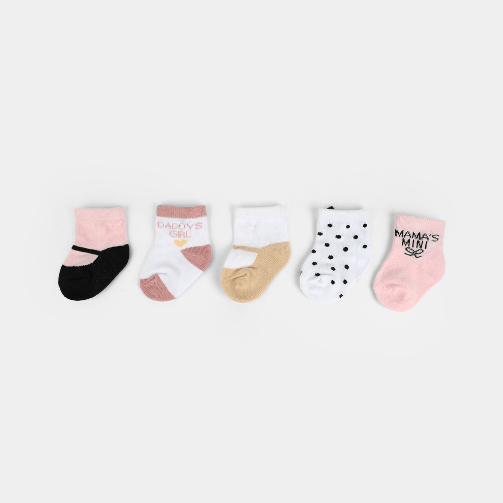 Baby Girl Socks & Headband Set