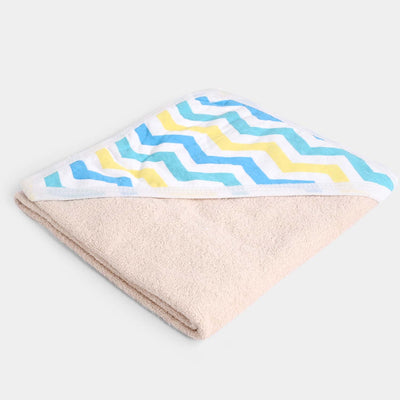 Hooded Baby Bath Towel | Single Ply