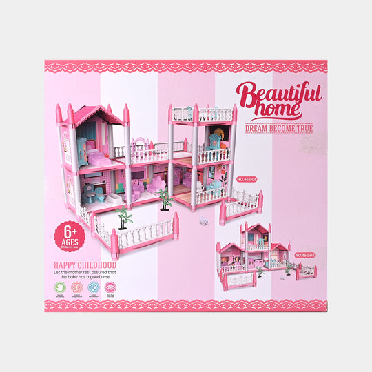 DIY Doll House Beautiful Villa Set