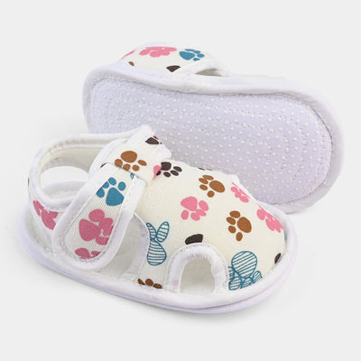 Baby Girl Shoes B272-White