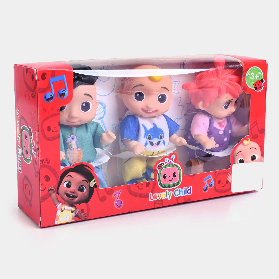 Character Doll Play Set For Kids