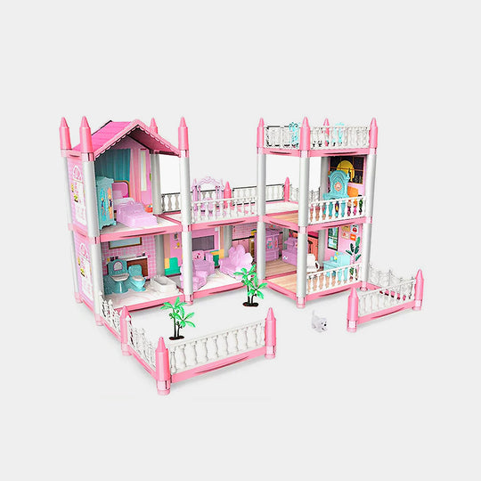 DIY Doll House Beautiful Villa Set