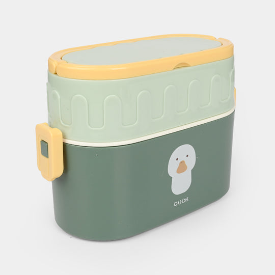 Double-Layer Stackable Bento Lunch Box