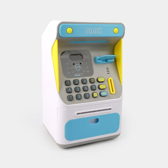 Kids Face Recognition ATM Toy Bank with Bank Card & Digital Functions