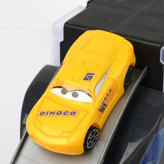 Car Carrier Truck Play Set With 6PCs Car For Kids