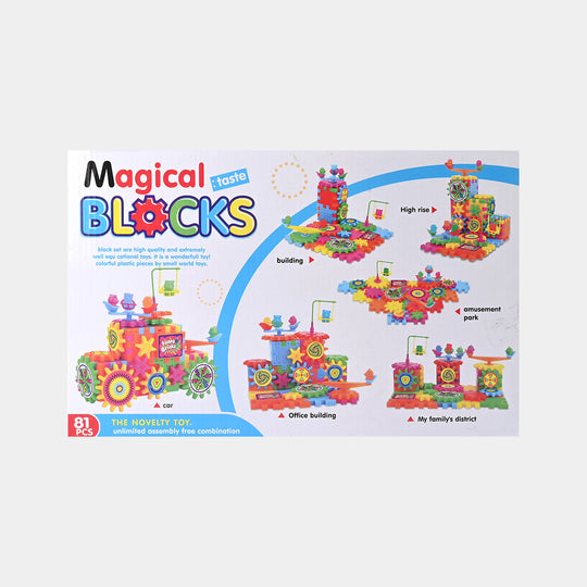 Magic Building Blocks Set 81Pcs