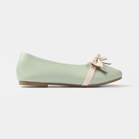 Girls Pumps SM-002-Sea.Green