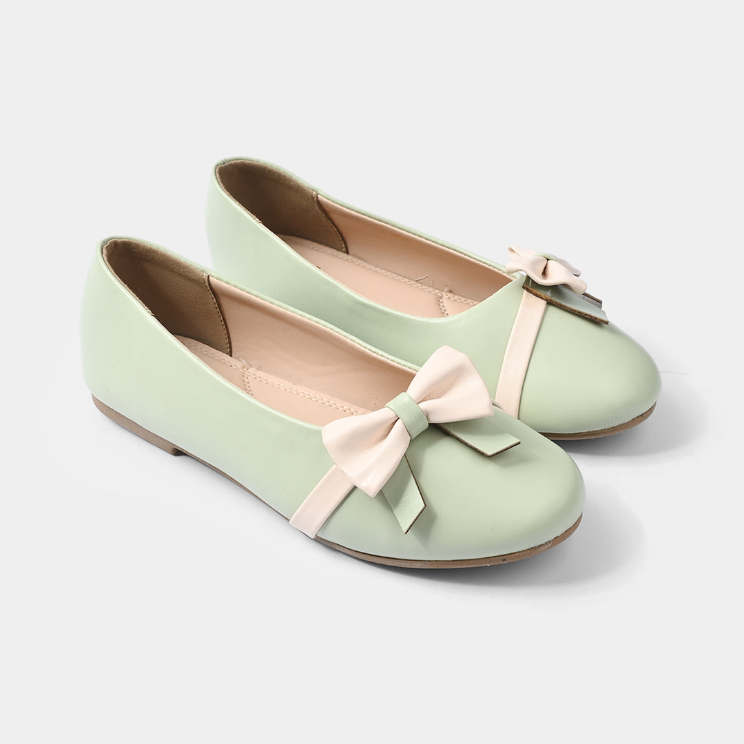 Girls Pumps SM-002-Sea.Green