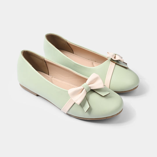 Girls Pumps SM-002-Sea.Green