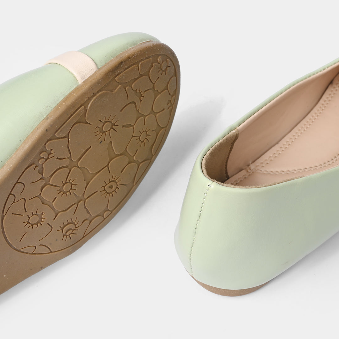 Girls Pumps SM-002-Sea.Green