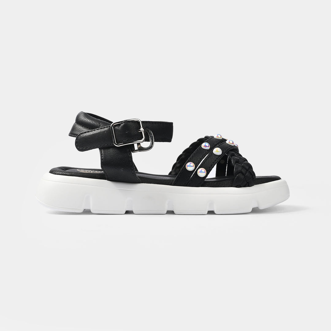 Girls Sandal BS-026-BLACK
