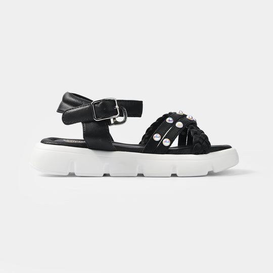 Girls Sandal BS-026-BLACK