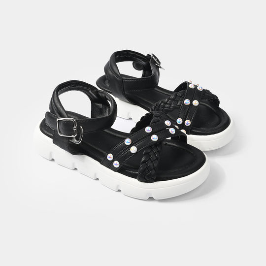 Girls Sandal BS-026-BLACK