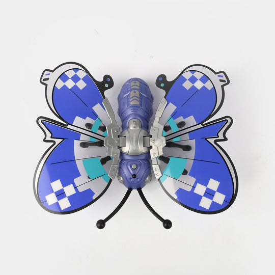 Mechanical Remote Control Butterfly Toy | Realistic Crawling & Flying Action