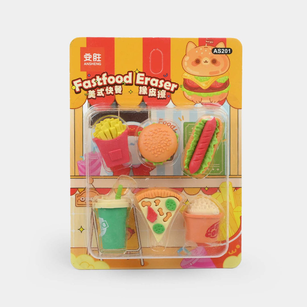 Multi Design Erasers for Kids
