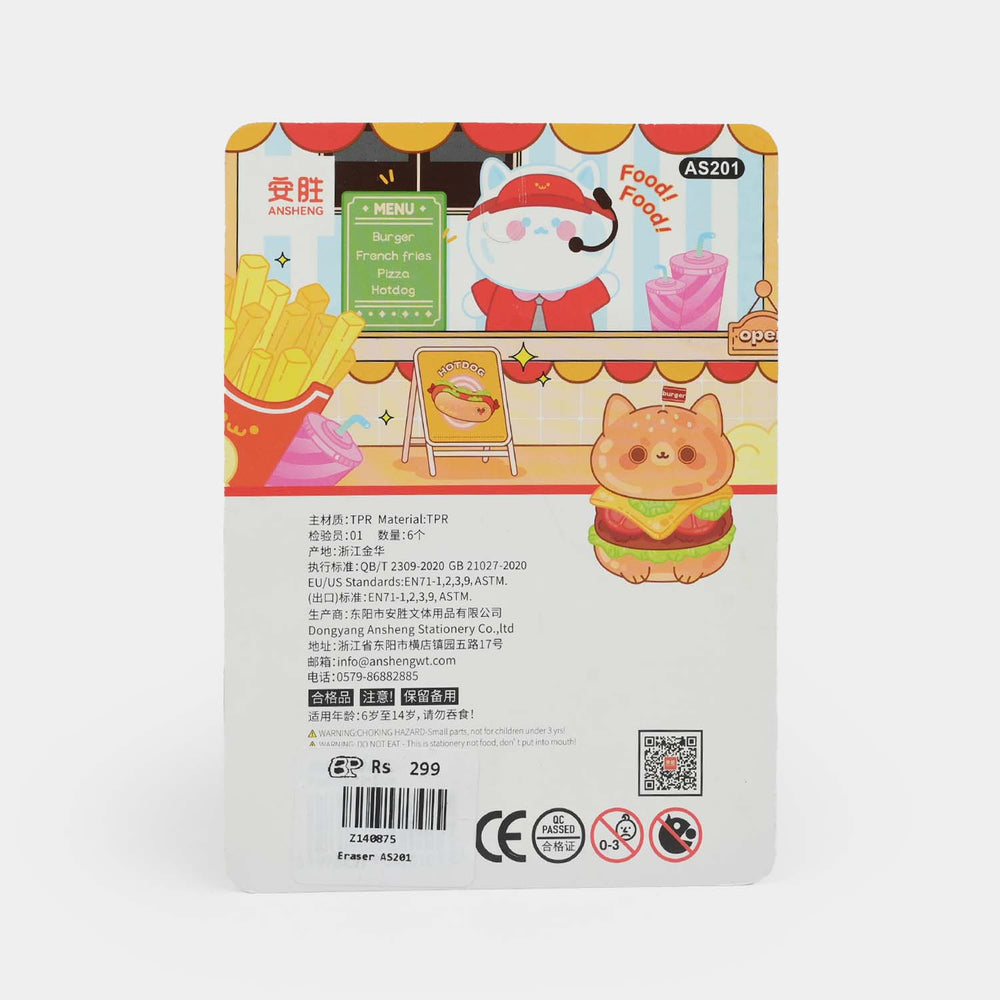 Multi Design Erasers for Kids