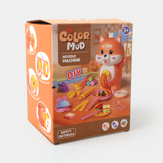 3D Color Mud Noodle Machine DIY Play Set