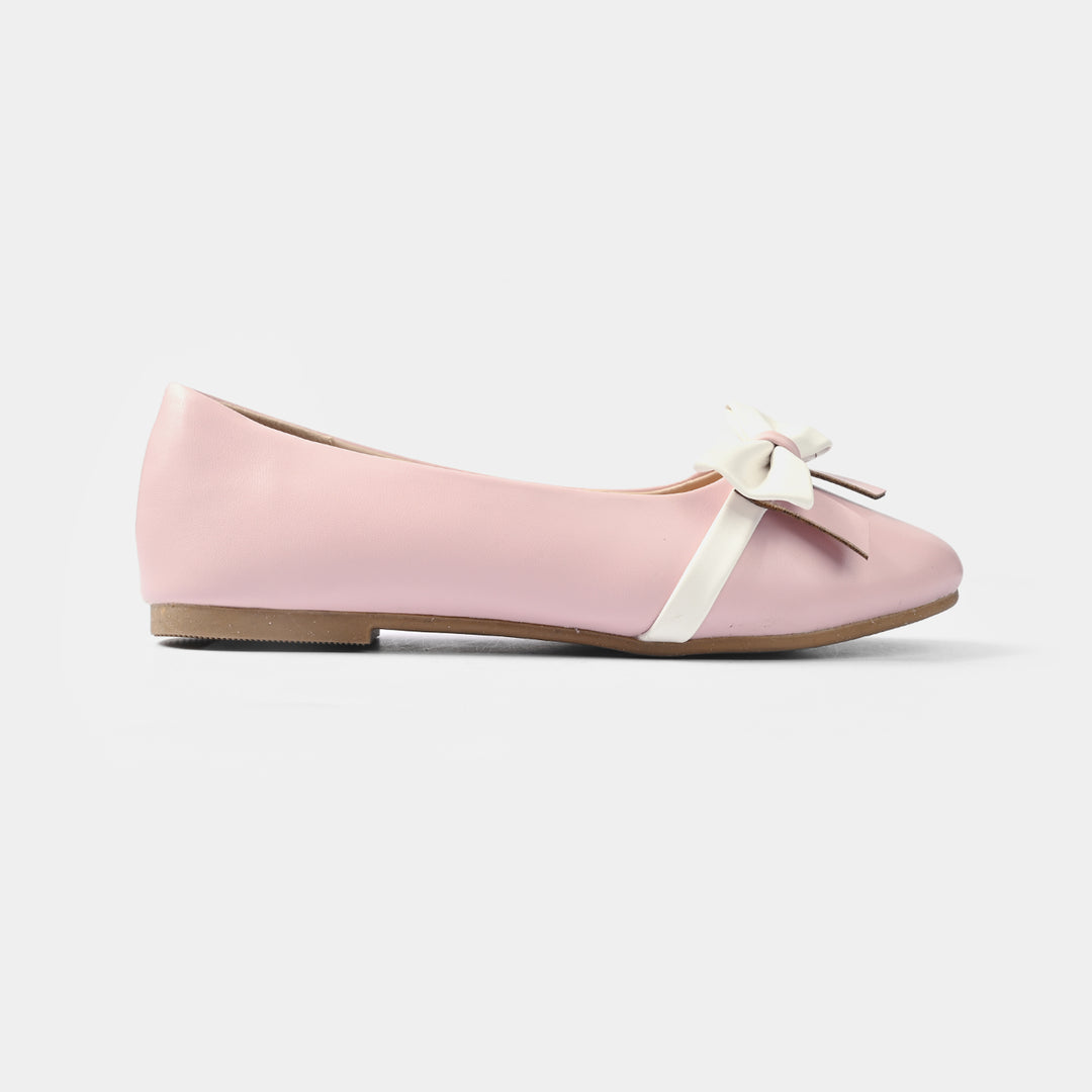 Girls Pumps SM-002-Tea.Pink